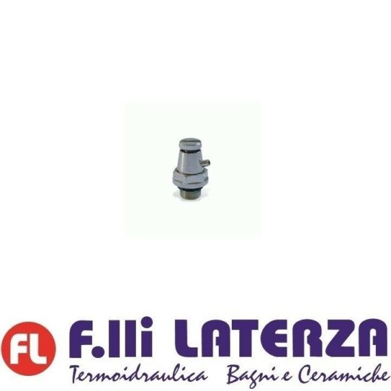WATTS VALVOLINA SFOGO ARIA RADIATORI 1/4" VALVOLINO CROMATO SFIATO RADIATORE