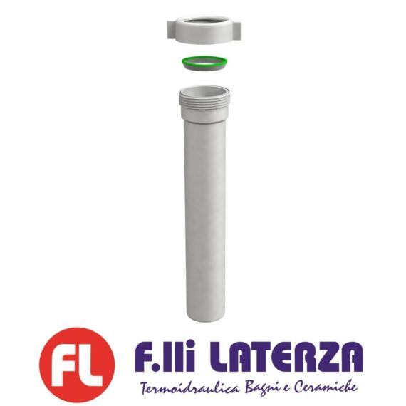 BONOMINI PROLUNGA MOPLEN UNIVERSALE CON GHIERA IN PVC 1"1/2X40 CANOTTO D.40