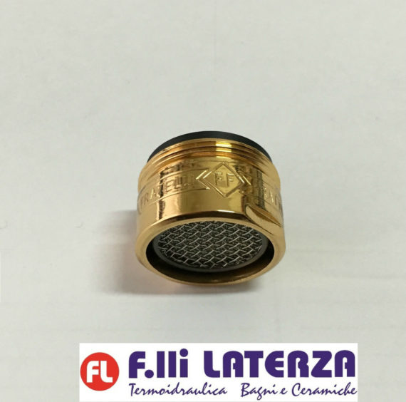F.LLI FRATTINI RICAMBIO ORIGINALE AERATORE DORATO VASCA M 28 x 1 RUBINETTO
