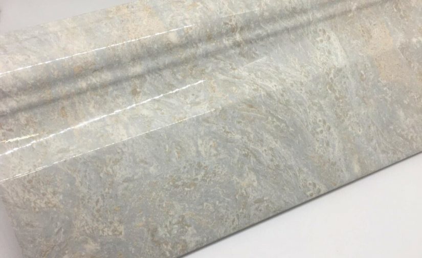 LISTELLO LUX INDACO THIVIER GRECA DECORO CERAMICA 15x33,3 cm RIVESTIMENTO BAGNO