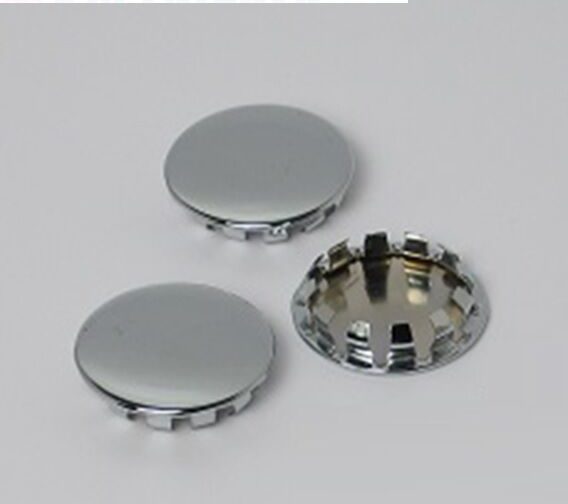 PLACCHETTA CROMATA 22 mm diam. PER RUBINETTO MANIGLIA PLACCA PLACCHETTE CROMO