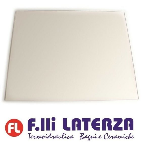 RICAMBI ORIGINALI EDILKAMIN 179240 VETRO FRONTALE 470 x 458 TEKNO3 / GLA3