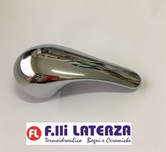 RICAMBIO MANIGLIA LEVA CROMATA PER RUBINETTO MISCELATORE PER CARTUCCIA diam 35mm - immagine 4