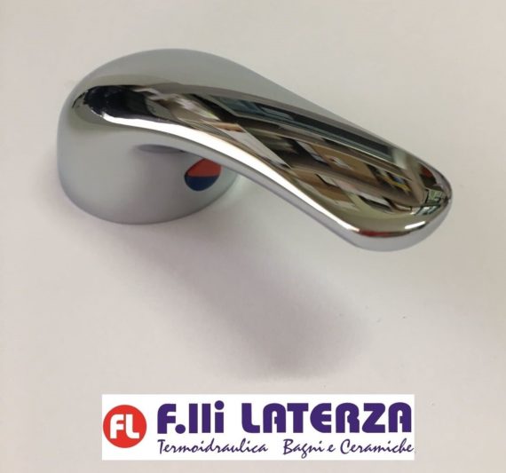 RICAMBIO MANIGLIA LEVA CROMATA PER RUBINETTO MISCELATORE PER CARTUCCIA diam 35mm
