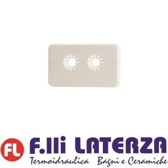 GIACOMINI R175B ROSONE IN PLASTICA VALVOLE MONOTUBO BITUBO Int. 35 mm R175BY001