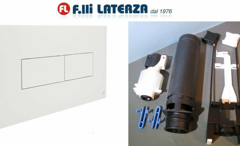 IDEA ITS PLATE TODINI ART.20.15 WHITE WITH TRANSFORMATION KIT HIDROBOX LINE