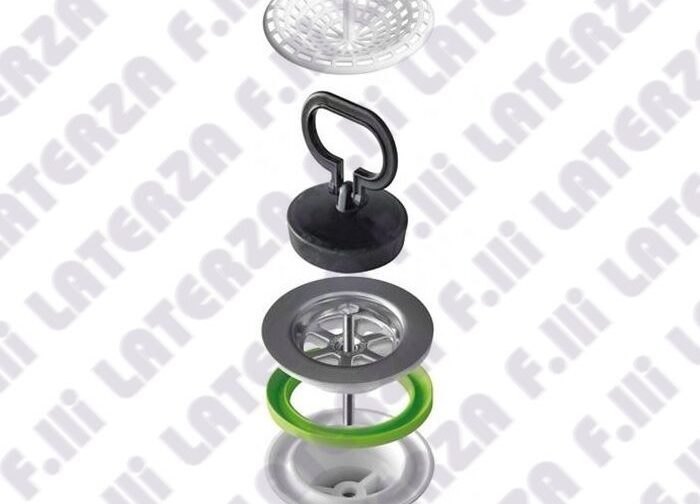 PILETTA IN PVC PER SIFONE LAVELLO PORCELLANA CERAMICA BONOMINI 1" 1/4