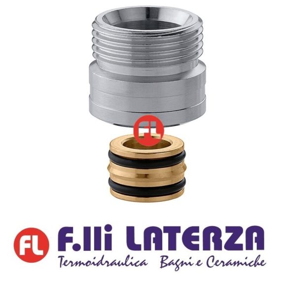 CALEFFI ART 383551 RACCORDO DI COLLEGAMENTO A TENUTA O-RING 23 p.1,5 x 3/4" M