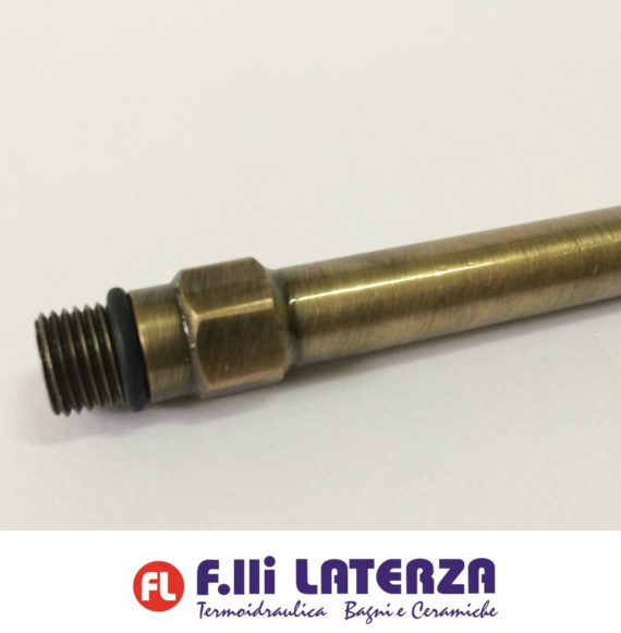 CANNETTA CM 30 PER MONOCOMANDO RICAMBIO FRATTINI Ø10 X FILETTO M12 OTTONE ANTICO