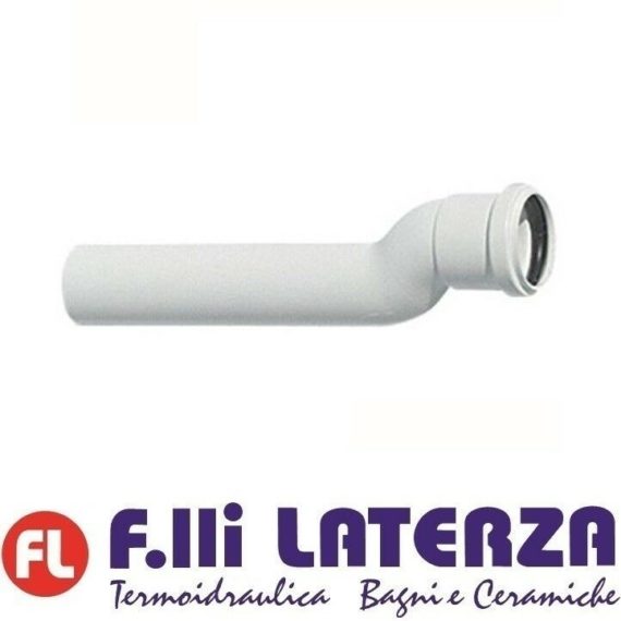 CANOTTO PROLUNGATO ECCENTRICO CASSETTA PUCCI SARA ECO cm 24 Ø 40 ART. 80001450 - immagine 3