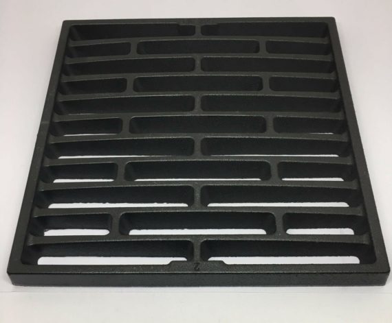EDILKAMIN 8820 GRIGLIA CENERE IN GHISA 24 x 24 Cod. R8820 - ACQUACALOR - FORTE