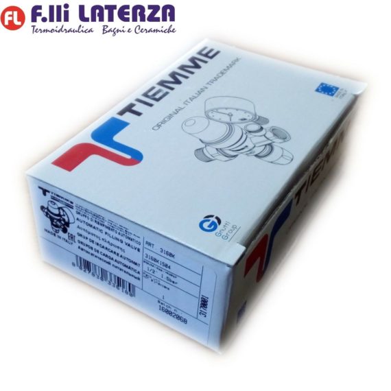 GRUPPO DI RIEMPIMENTO AUTOMATICO 1/2" CODICE 3170001 ART.3107N TIEMME - 3160K - immagine 3