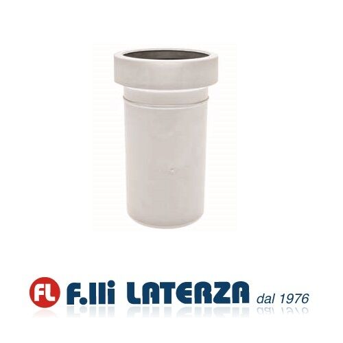 MANICOTTO WC CON GUARNIZIONE VALSIR D. 110 PROLUNGA DIRITTA SCARICO VASO
