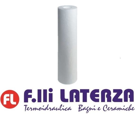 ATLAS CPP 10 SX CARTUCCIA FILTRO IN MICROFIBRE DI POLIPROPILENE 25 mcr MICROFIBRA