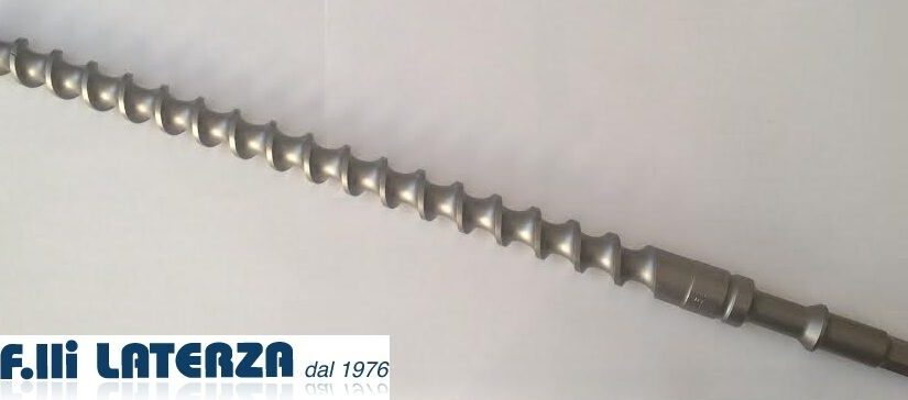 DH-38YB PUNTA ELICOIDALE 25 x 505 mm PER ATTACCO ESAGONO 13 PER MARTELLO HITACHI