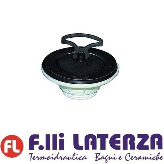 PILETTA IN PVC PER SIFONE LAVELLO PORCELLANA CERAMICA 1" 1/4 - immagine 3