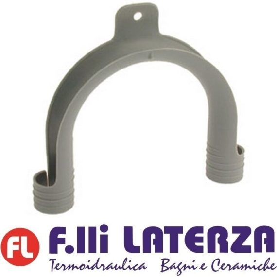 TUBO DI SCARICO LAVATRICE CURVA PER APPENDERE IL TUBO ALLA VASCA-LAVABO-LAVELLO