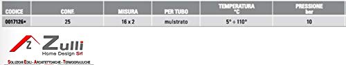 ADATTATORE PER TUBO MULTISTRATO 16X2 - immagine 2