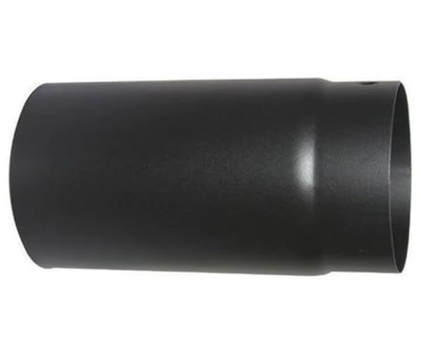 A.L.A Accessori per Stufe e Caldaie - TUBO PORCELLANATO H 1000 MM STUFA LEGNA - Diam. 150