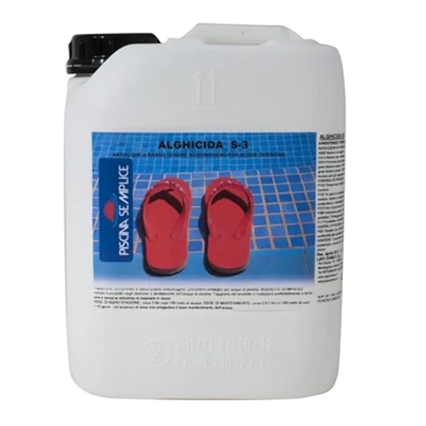 ALGHICIDA DI BASE S3 PER PISCINE 5 Kg