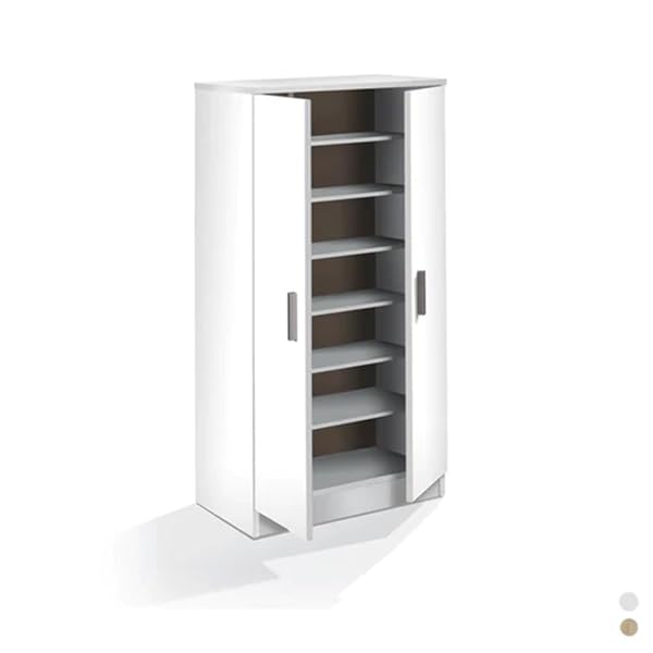 ARMADIO PORTASCARPE 2 ANTE cm 108x55x36 Rovere Canadian