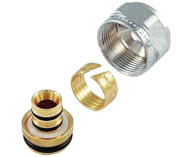 Adattatore Cromato Per Multistrato Passo 1/2" X 16-16 X 2.25