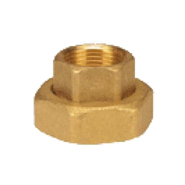CODOLO F SEDE PIANA CON CALOTTA PER CIRCOLATORI e GUARNIZIONE 3/4 x 1"1/4