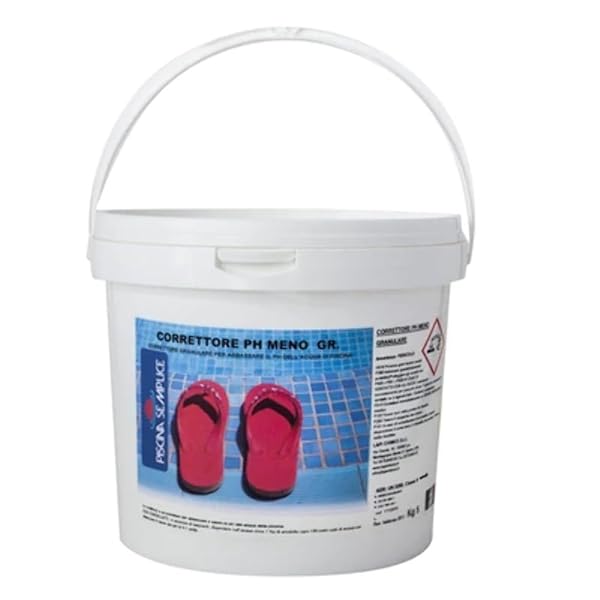 CORRETTORE PH MENO GRANULARE PER PISCINE 1,5 Kg