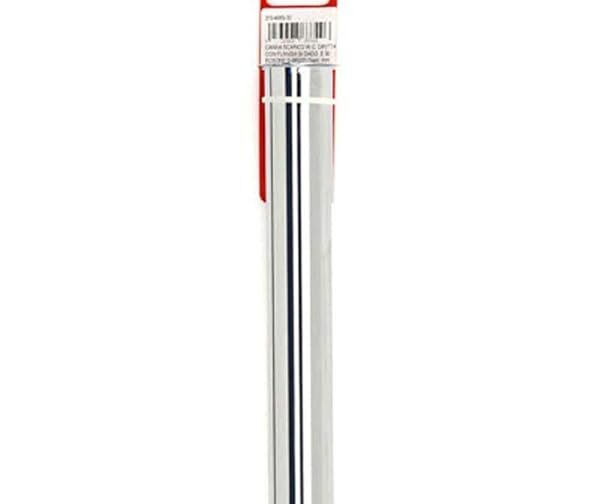 Canna Scarico W.C. Diritta Con Flangia S/ Dado E S/ Rosone S-Brico-Diam. Mm. 30