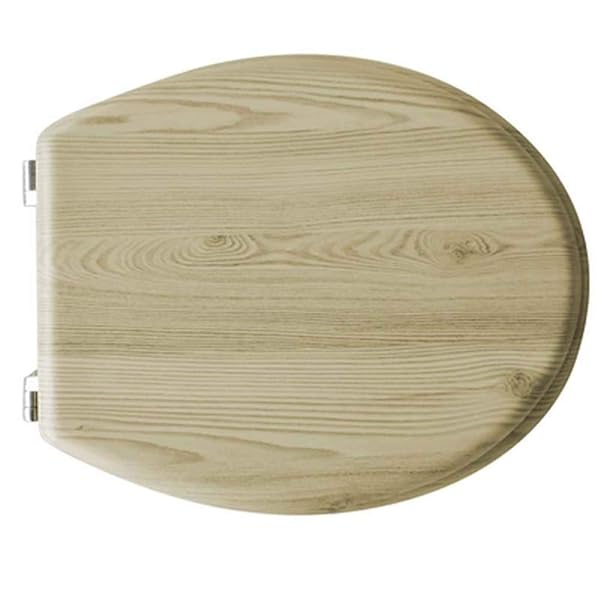 Coprivaso Tavoletta Sedile WC COPRIWATER UNIVERSALE IN LEGNO CHIARO ACERO