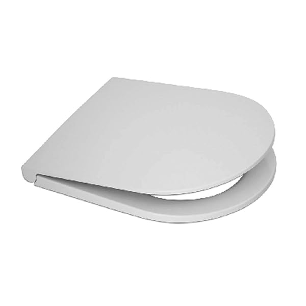Copriwater Coprivaso Sedile WC TERMOINDURENTE D333 con Doppia Cerniera Bianco