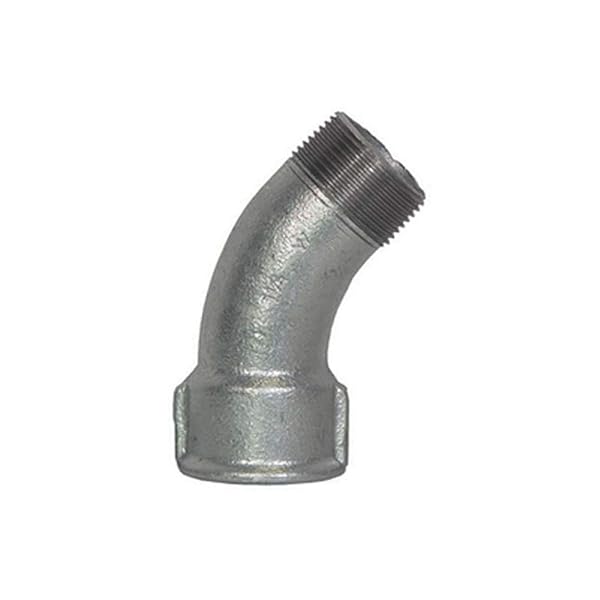 Curva Lunga Mf 45° Zincata-1"1/2