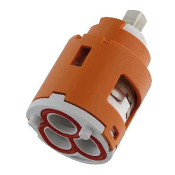 DEVIATORE ROTATIVO A 2 VIE Modello DR 25 Diametro 25 mm Per Rubinetteria