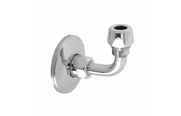 Dianhydro CURVETTA SOTTOLAVABO A 90° COMPLETA E GIREVOLE - 1/2 x 90°