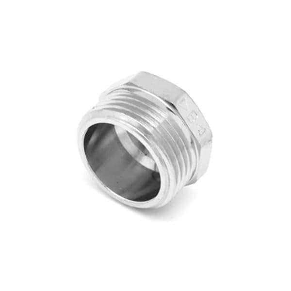 Dianhydro Tappo Maschio in Ottone Cromo IBP 1/2" CONF