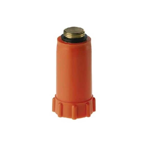 Dianhydro Tappo di COLLAUDO IMPIANTO con Filetto in Ottone Blu 1/2