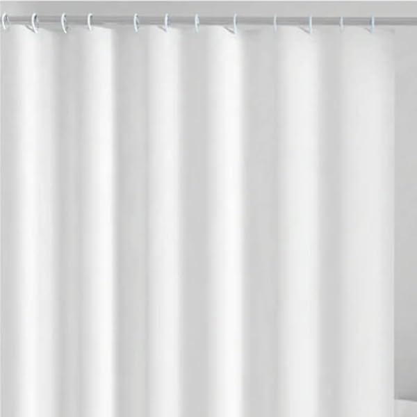 Dianhydro Tenda per Doccia in Vinile Modello White cm 120 x 200