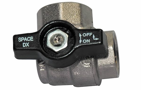 Effebi VALVOLA SFERA ANGOLO FF C/FARFALLA NERA - 1"