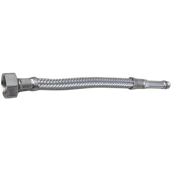 FLESSIBILE INOX PROLUNGATO PER RUBINETTERIE MONOFORO F 3/8 cm 40 DM 10