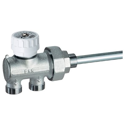 Far VALVOLA MONOSTILE MANUALE CROMATA (FAR) - 3/4" x 14 - immagine 4