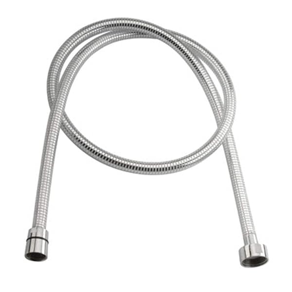 Flessibile Doccia Con Piattella Cromata Cm 120-Cromo