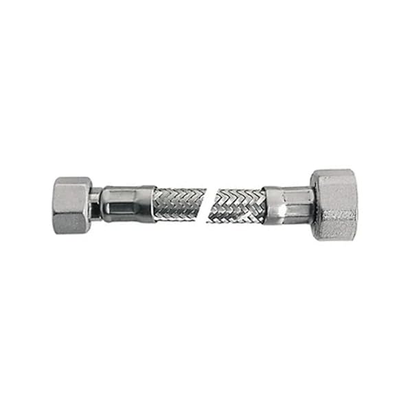 Flessibile Parinox Ff 3/8X1/2 Con Guarnizione Inserita-Cm. 35