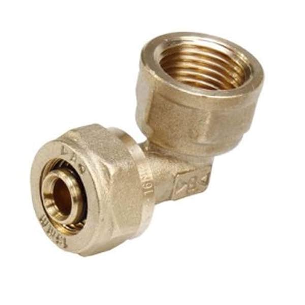 GOMITO 90 Gradi Femmina F FILETTO Femmina F Diametro 1/2 x 20
