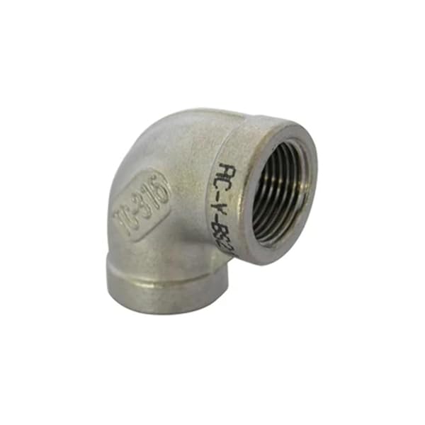 Gomito A 90° Ff Acciaio Inox-1/2"