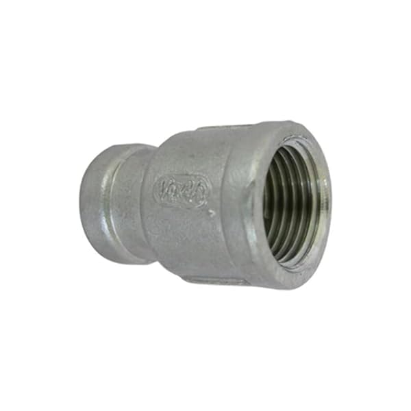 MANICOTTO DI RIDUZIONE Femmina Femmina FF ACCIAIO INOX 1" x 3/4"