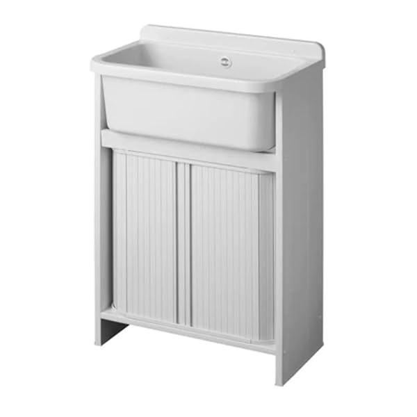 MINI LAVATOIO SALVASPAZIO PVC Serrandine a Scorrimento Lavapanni LxP 55 x 35 cm
