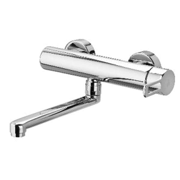 MISCELATORE MONOCOMANDO LAVELLO A MURO LINEA RINGO Cromo