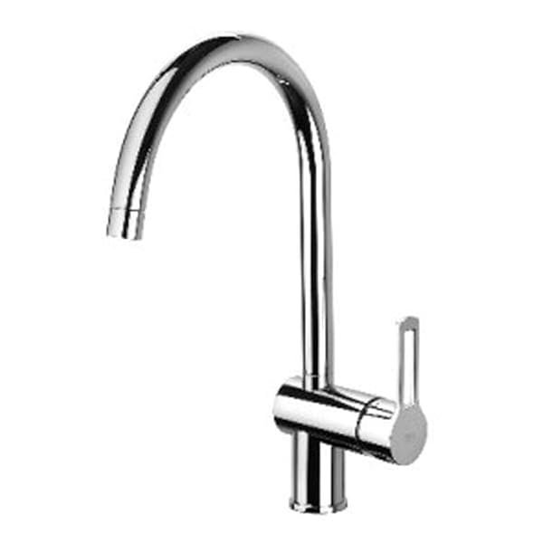 MISCELATORE MONOCOMANDO LAVELLO CANNA ALTA LINEA RINGO Cromo