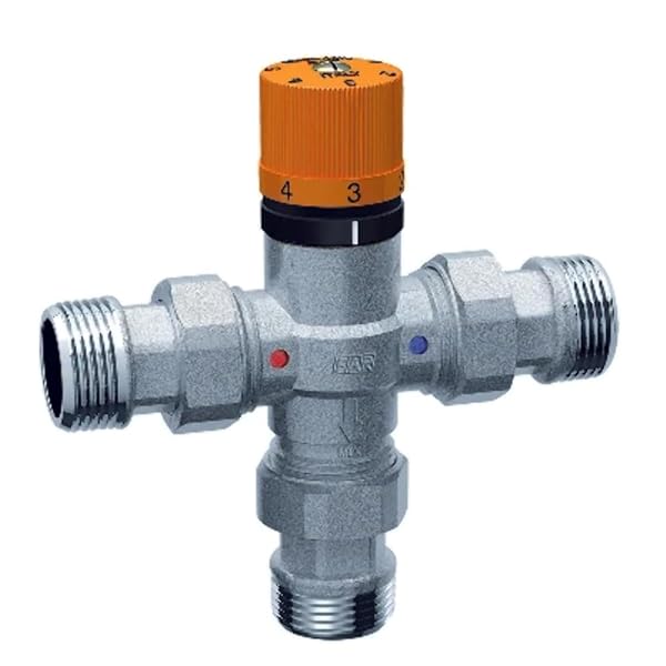 MISCELATORE TERMOSTATICO PER IMPIANTI SOLARI 1"1/4