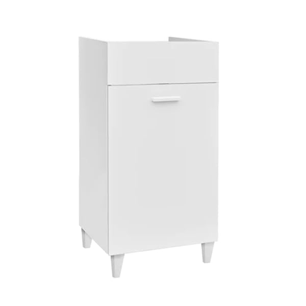 MOBILE MISURINA PER LAVATOIO 185-V107 Sottolavatoio Bianco 43 x 50 cm